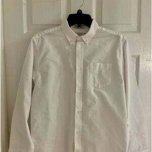 Izod, size 20 regular, white Oxford, button-down shirt